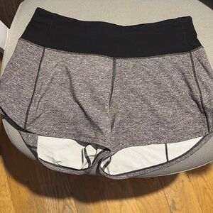 Lululemon shorts speed up high rise lined short 2.5”